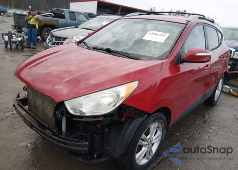 2013 Hyundai Tucson Gls from USA, damaged, VIN KM8JU3AC0DU547153